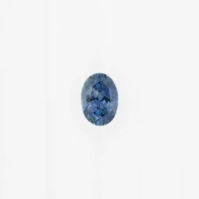 0.84ct Oval Cut Blue Montana Sapphire