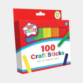 100 Craft Sticks