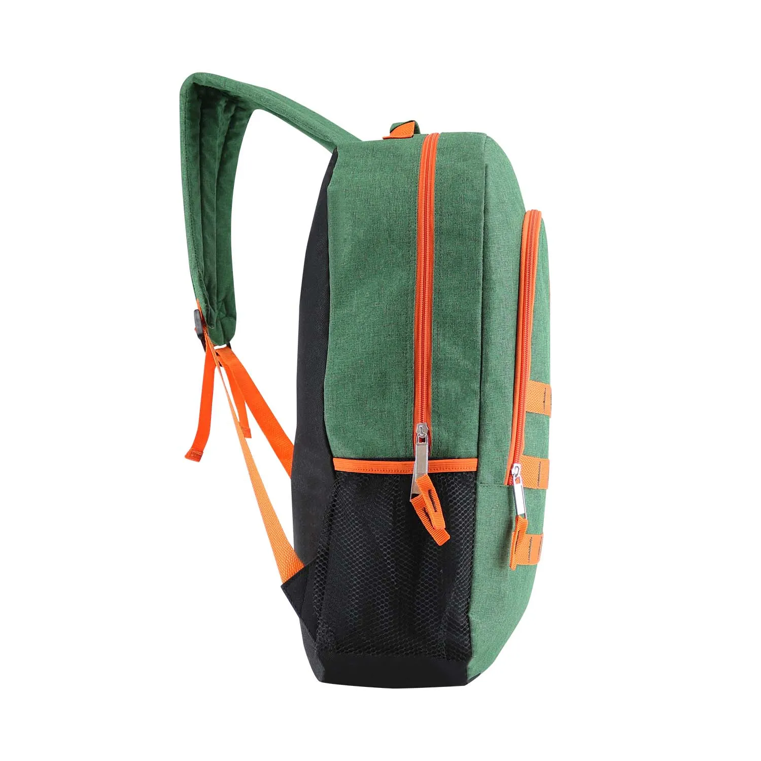 19" Basic Wholesale Backpack In 4 Colors- Bulk Case Of 24 Backpacks