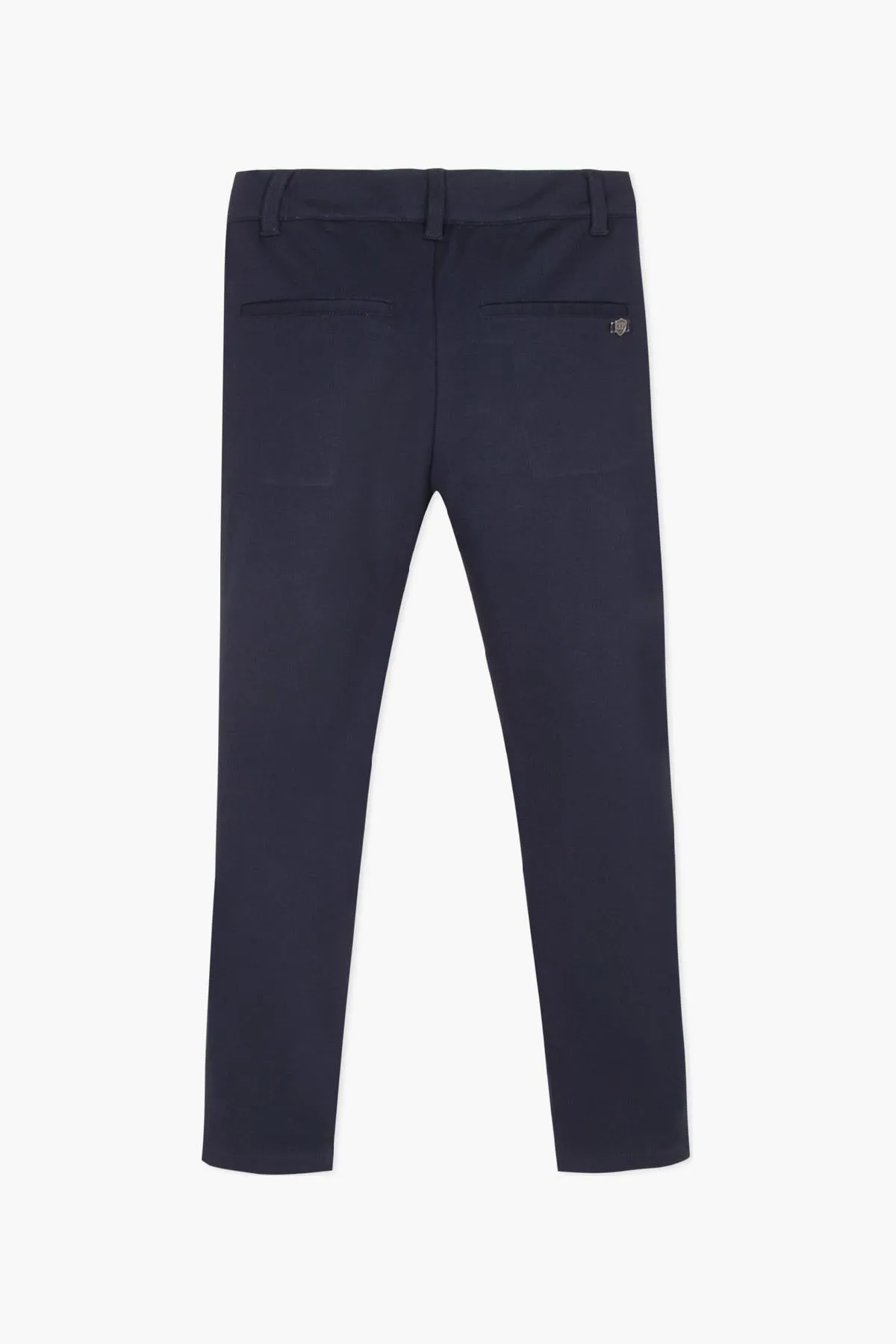 3pommes Navy Girls Stretch Pants