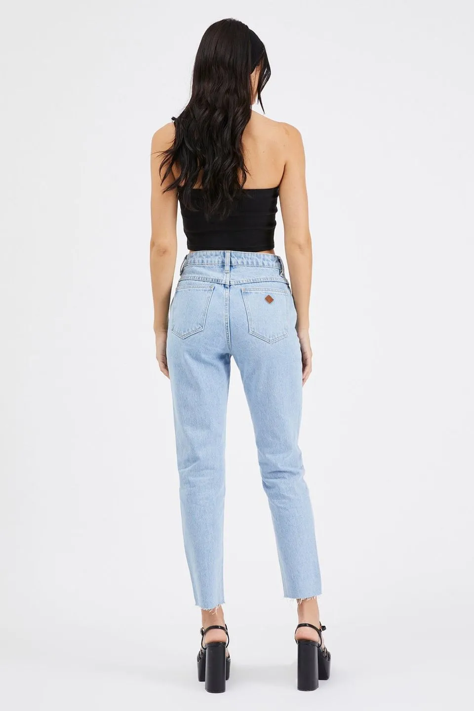 94 High Slim Walk Away Pale Blue Denim Jean