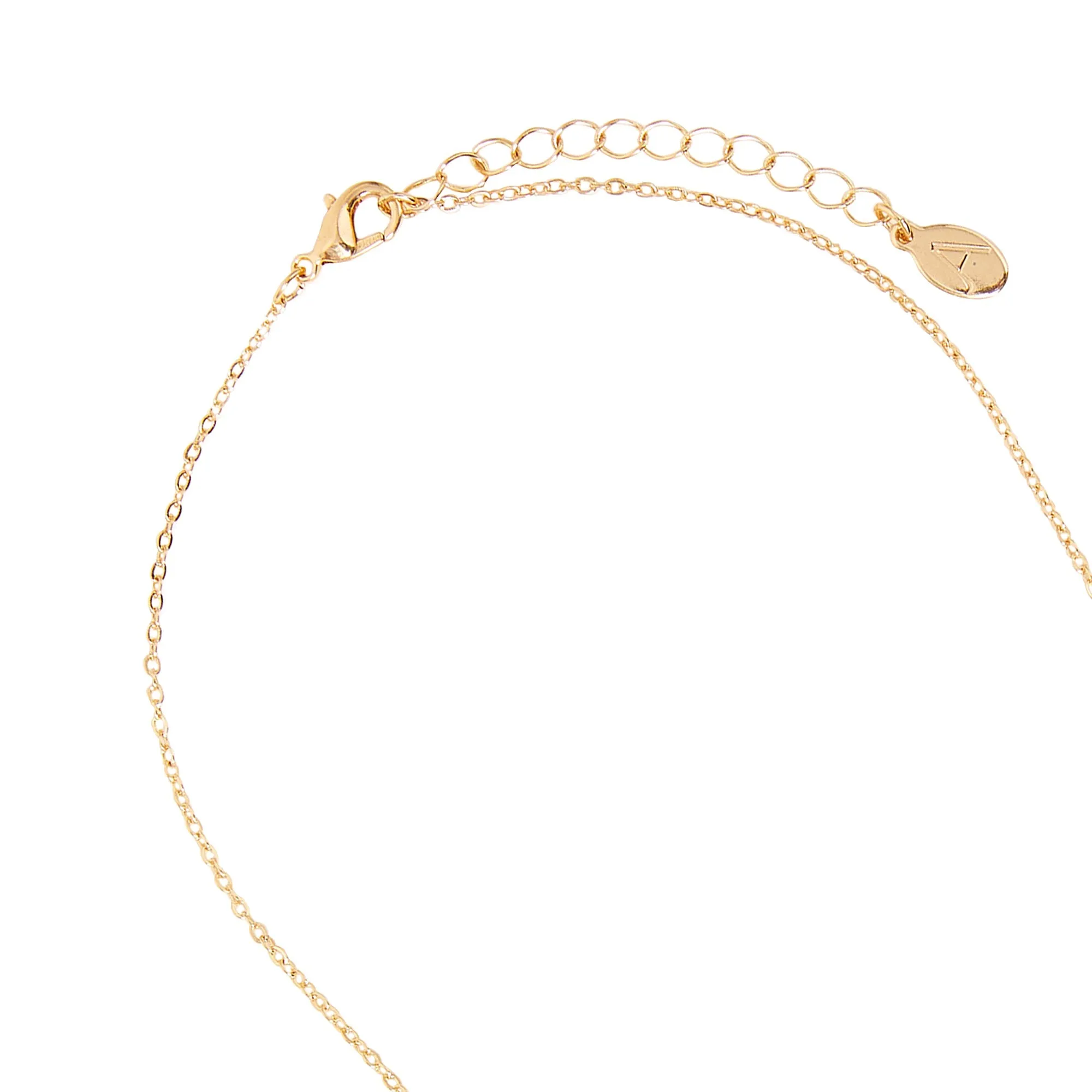 Accessorize London Women's Gold Pearly Shell Pendant Necklace