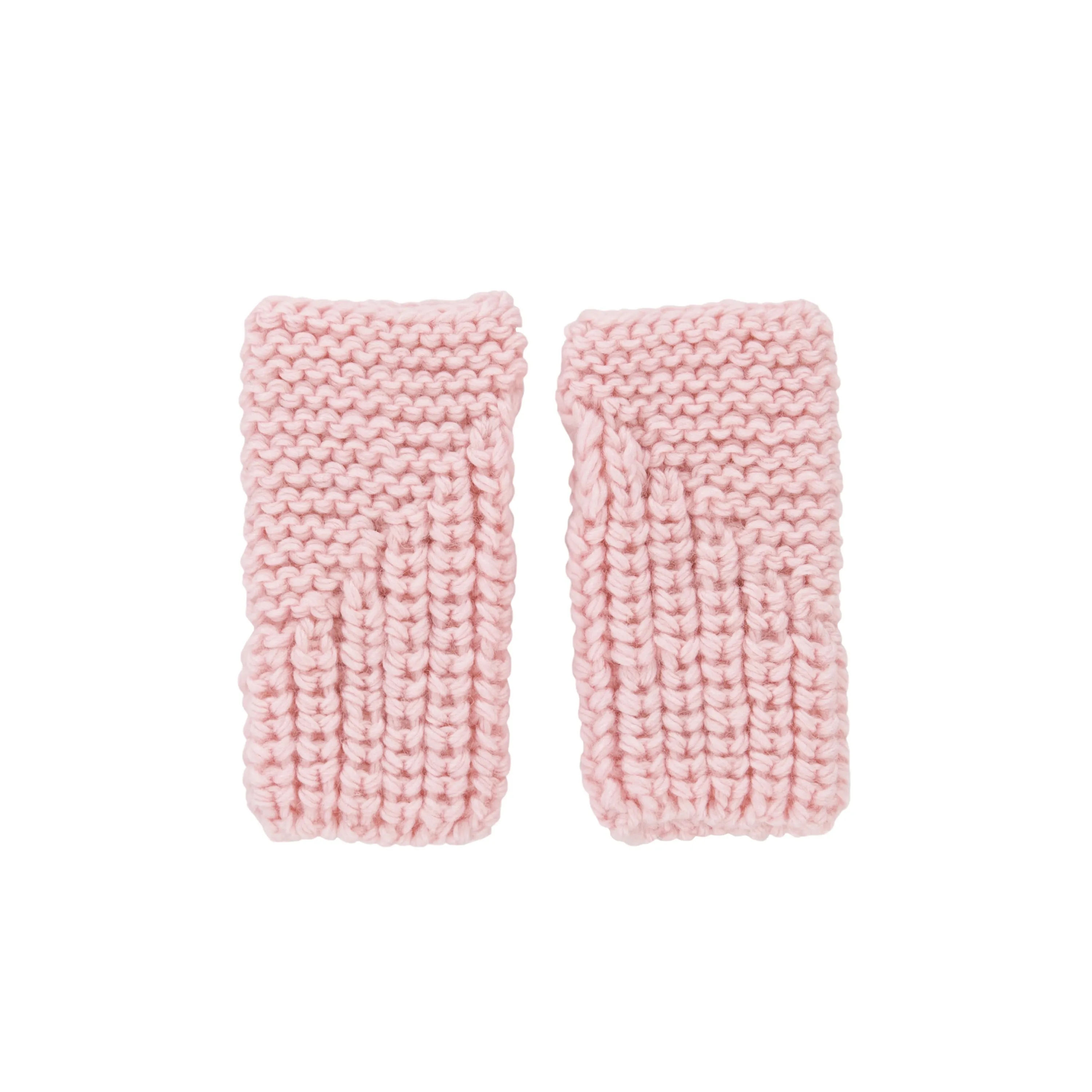 Acorn Traveller Fingerless Mittens - Pink