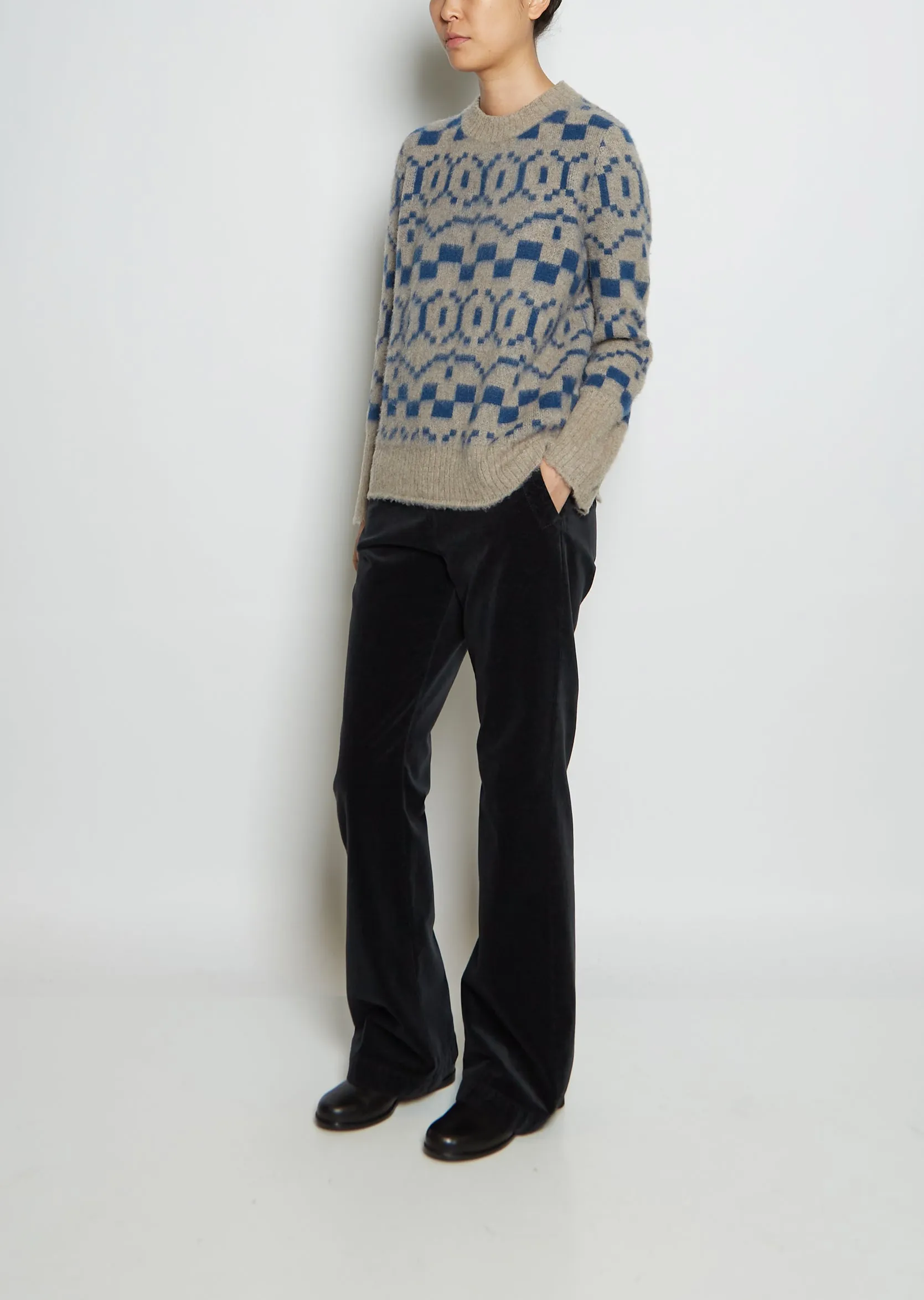 Ada 2 Round Neck Cashmere Sweater