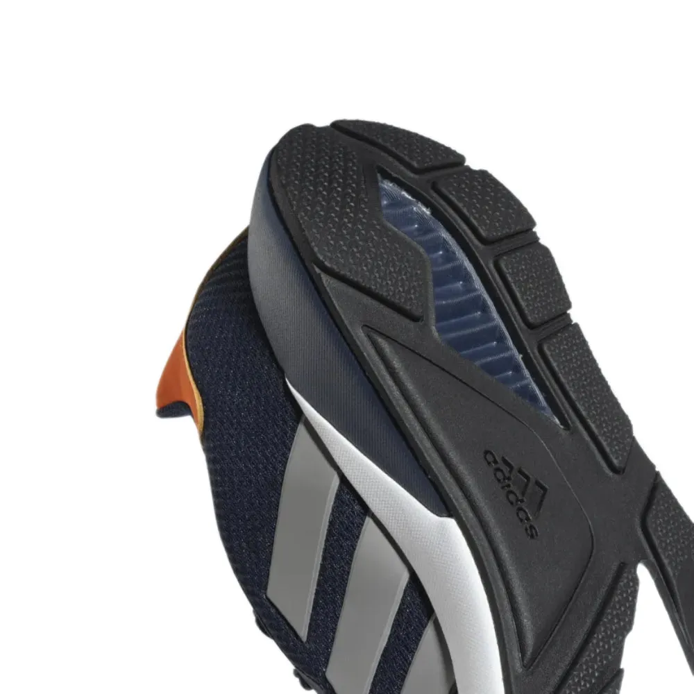 Adidas Men's Amalgo Running Shoe (Collegiate Navy/Dove Grey/Semi Impact Orange)