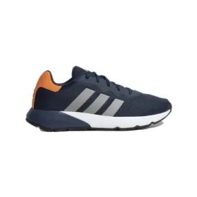 Adidas Men's Amalgo Running Shoe (Collegiate Navy/Dove Grey/Semi Impact Orange)