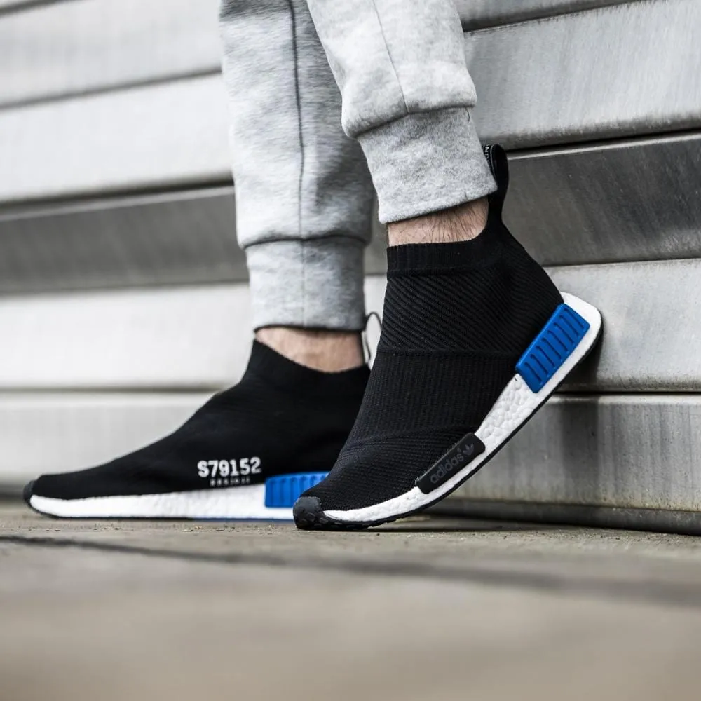 Adidas NMD_CS1 Primeknit Core Black-Lush Blue