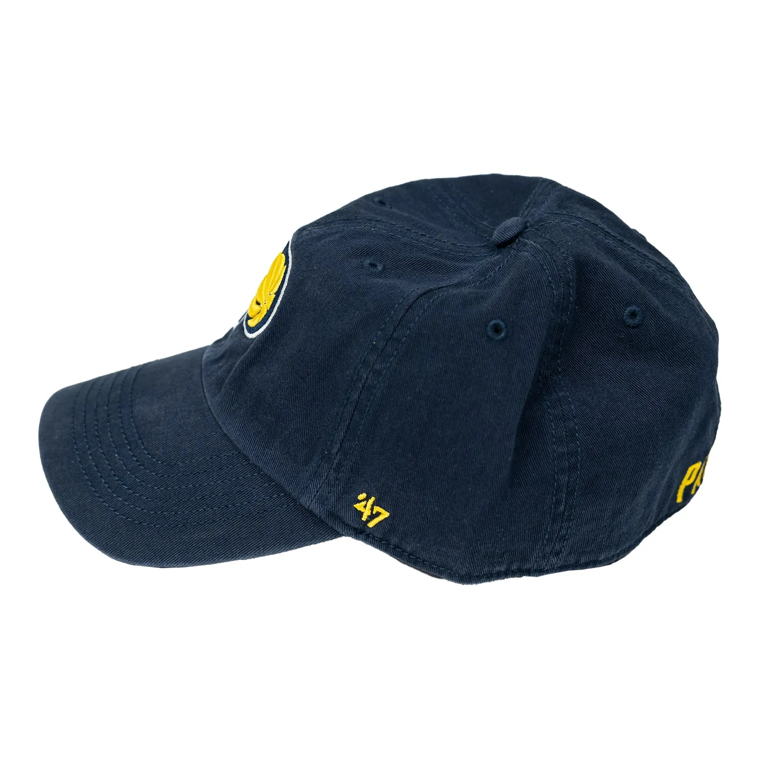 Adult Indiana Pacers Primary Logo Franchise Hat in Navy by 47'