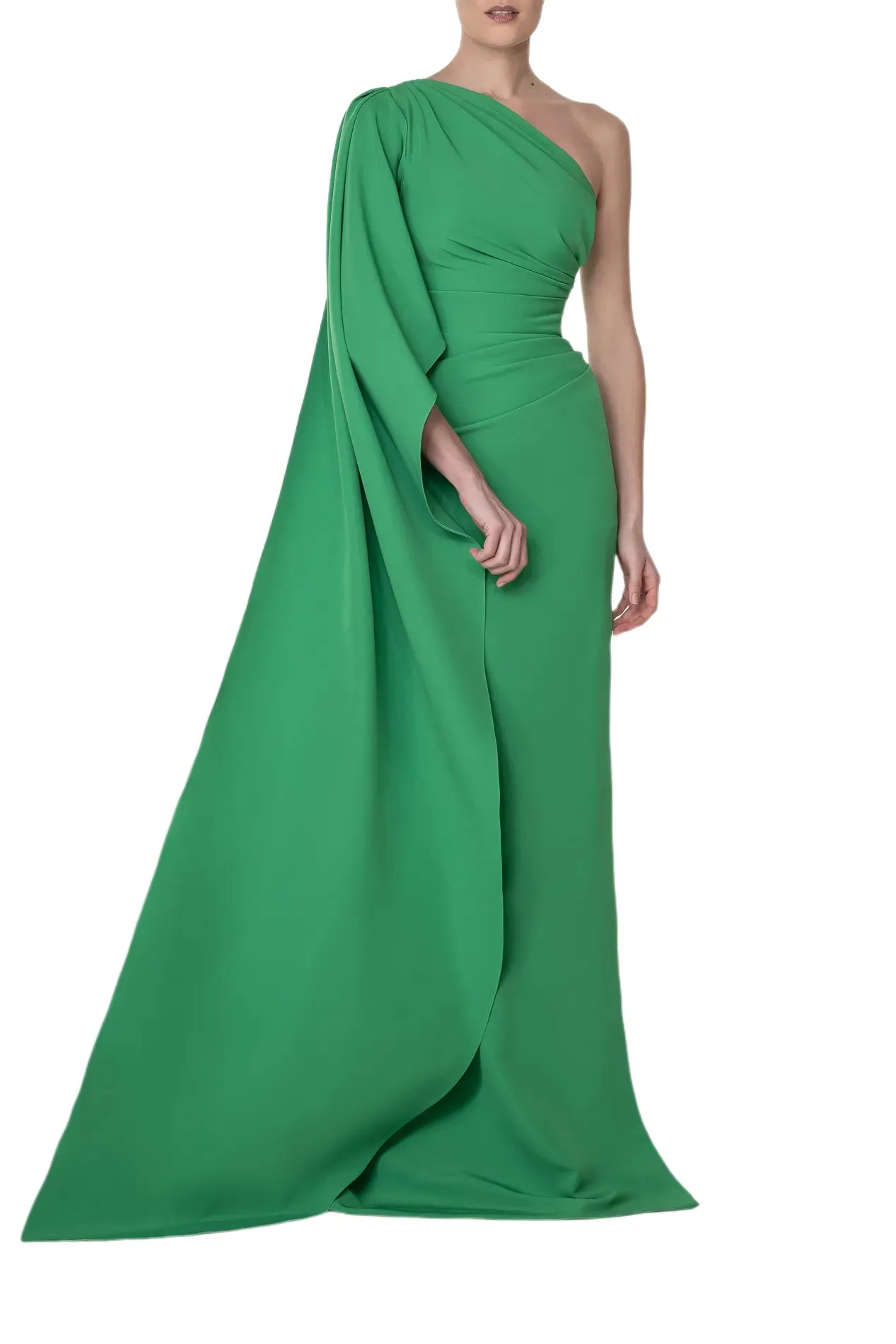 ALBA ONE SHOULDER GOWN