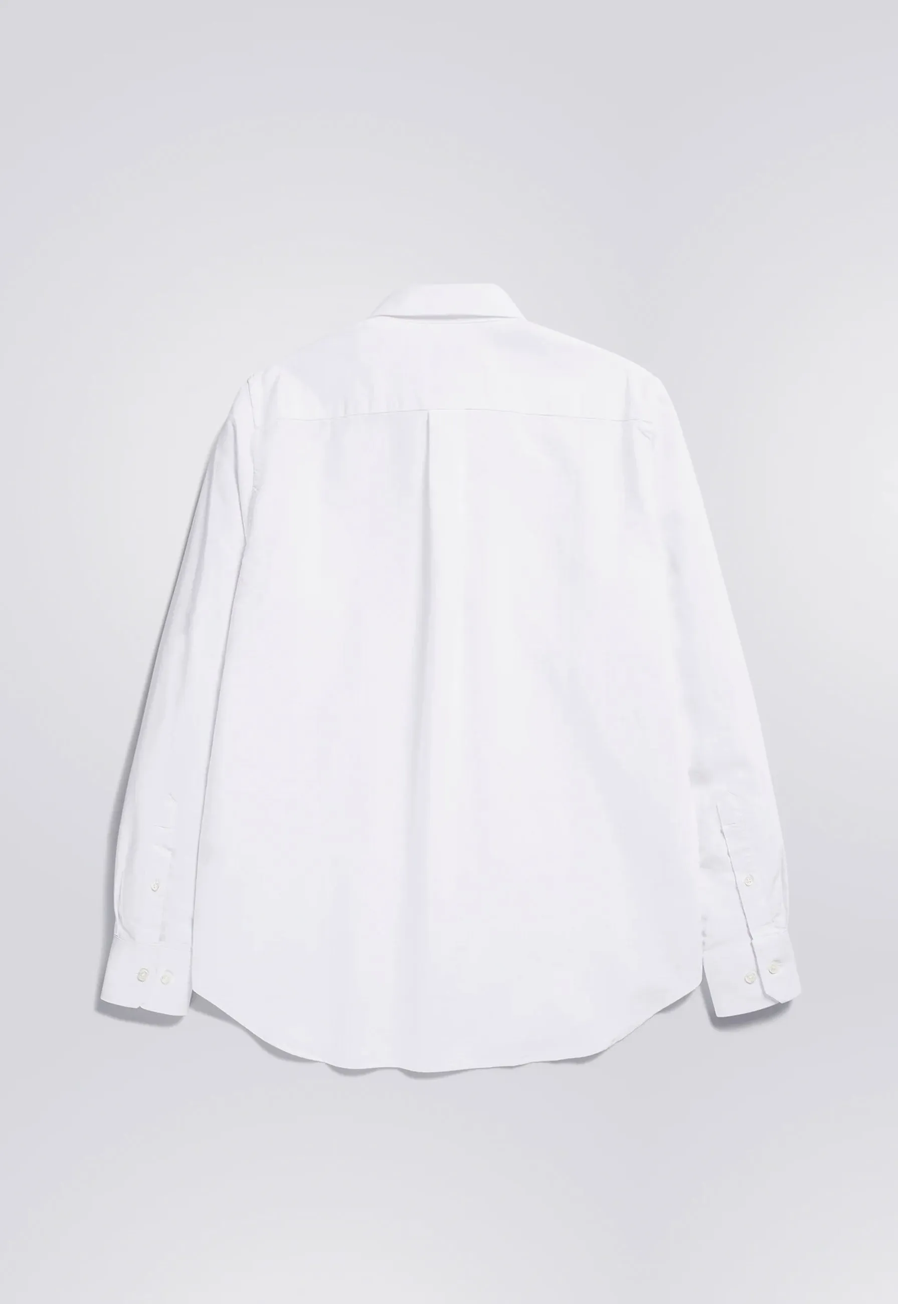 Algot Oxford Monogram Shirt - White