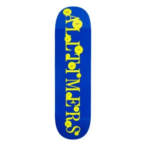 Alltimers Core Skater Deck Blue 8.1