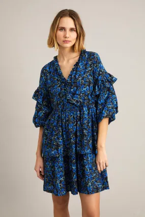 Anage Floral-Print Dress