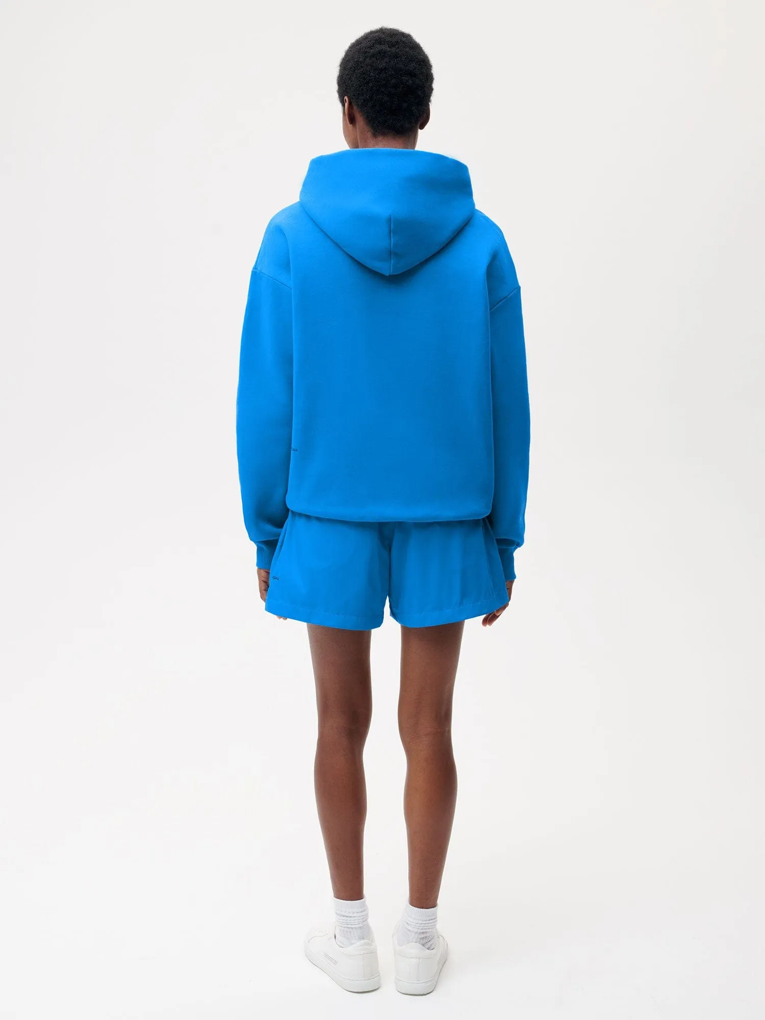 Archive Recycled nylon Shorts—cerulean blue