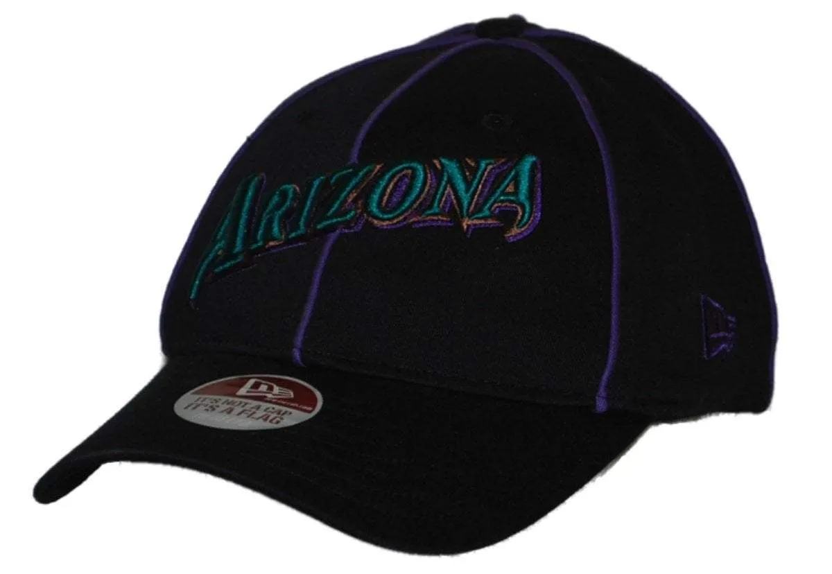 Arizona Diamondbacks New Era Black Flexfit Hat Cap (M/L)