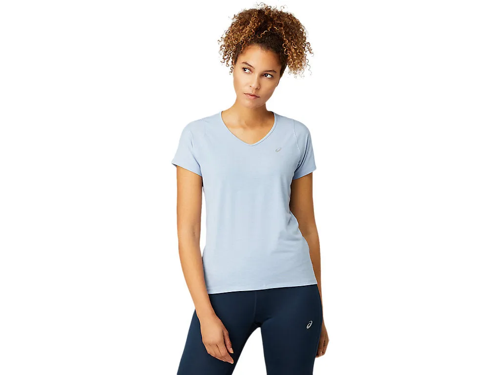 Asics V-Neck SS Top 2012A981 402 french blue