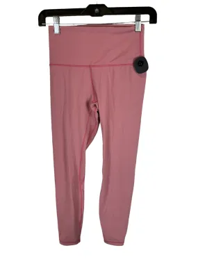 Athletic Leggings By Lululemon In Pink