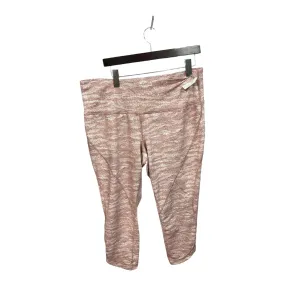 Athletic Leggings By Xersion In Pink, Size: 1x