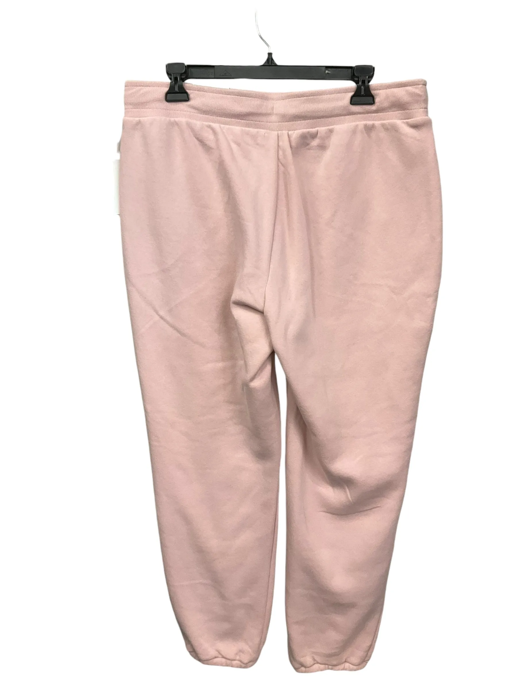 Athletic Pants By Xersion In Pink, Size: L