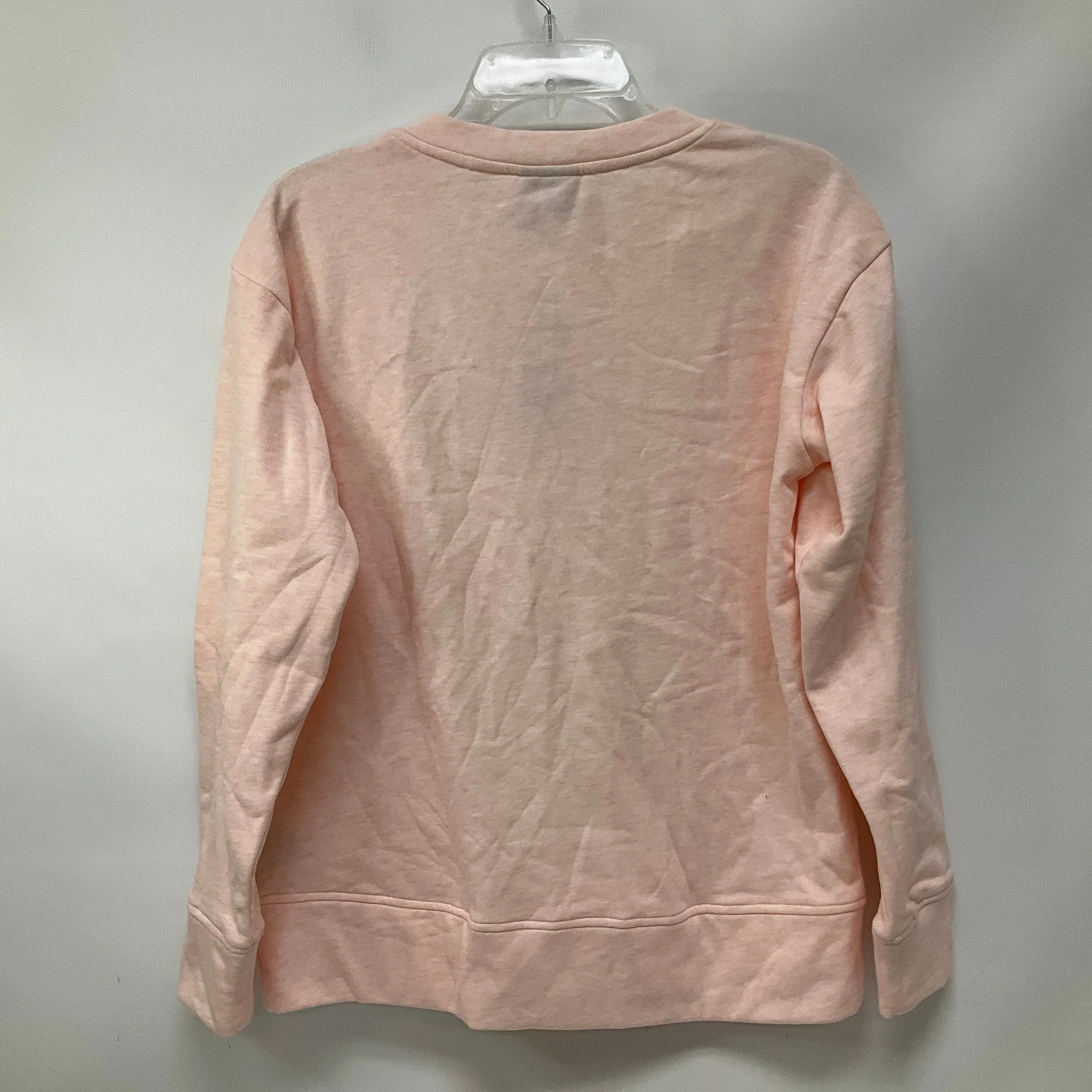 Athletic Top Long Sleeve Crewneck By 32 Degrees In Pink, Size: S