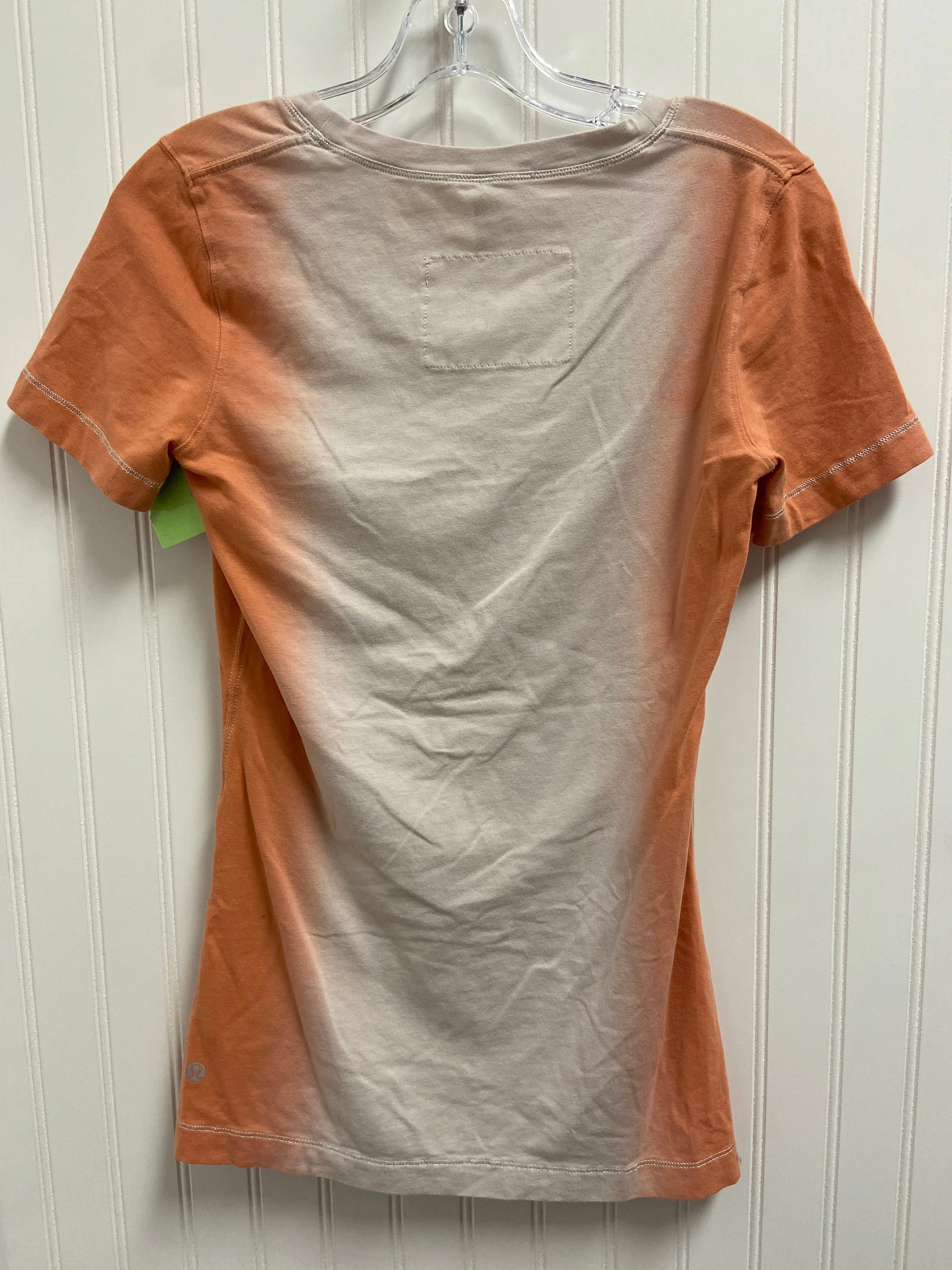 Athletic Top Short Sleeve By Lululemon  Size: 6