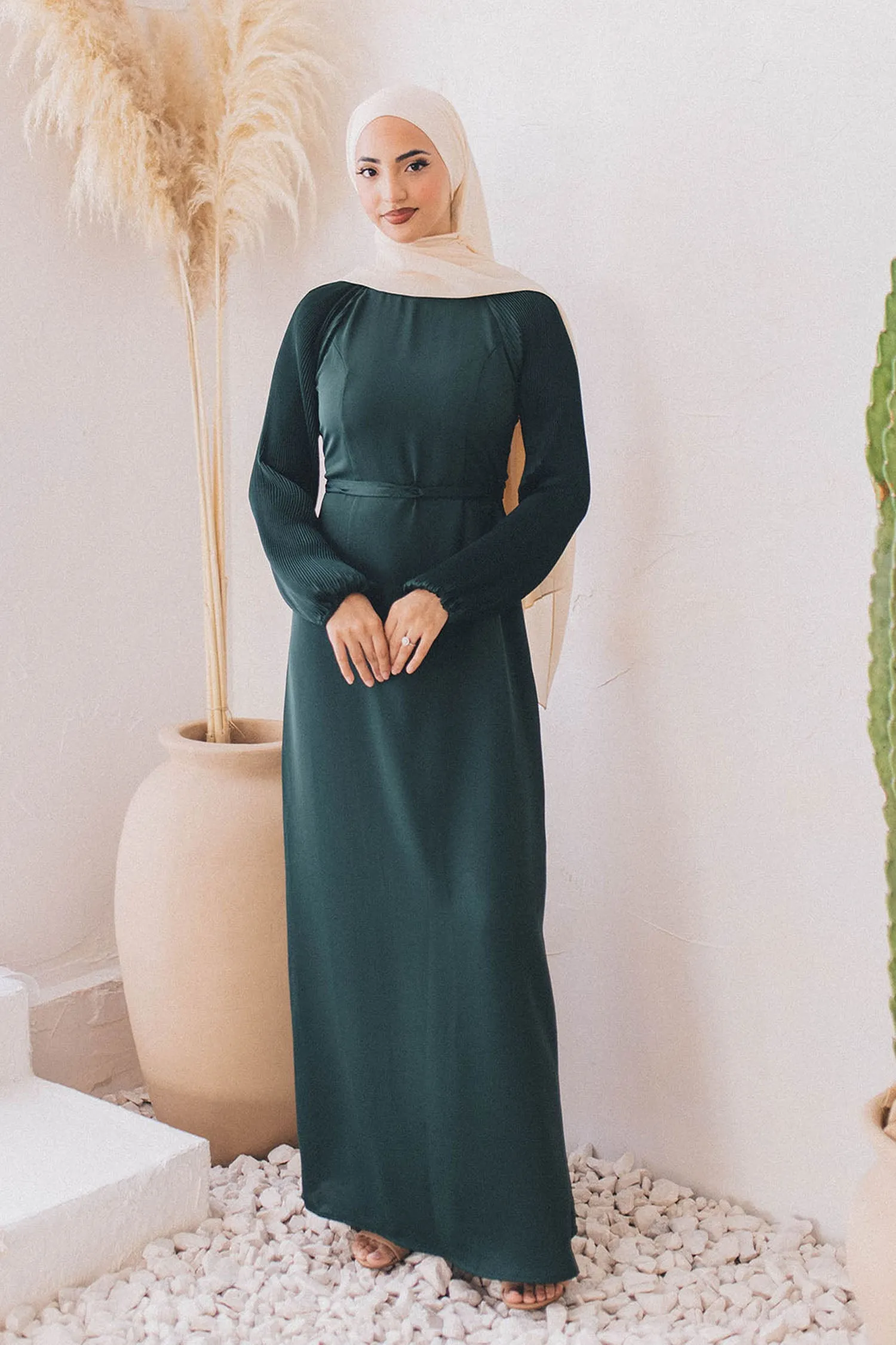 Aylana Maxi Dress- Dark Green