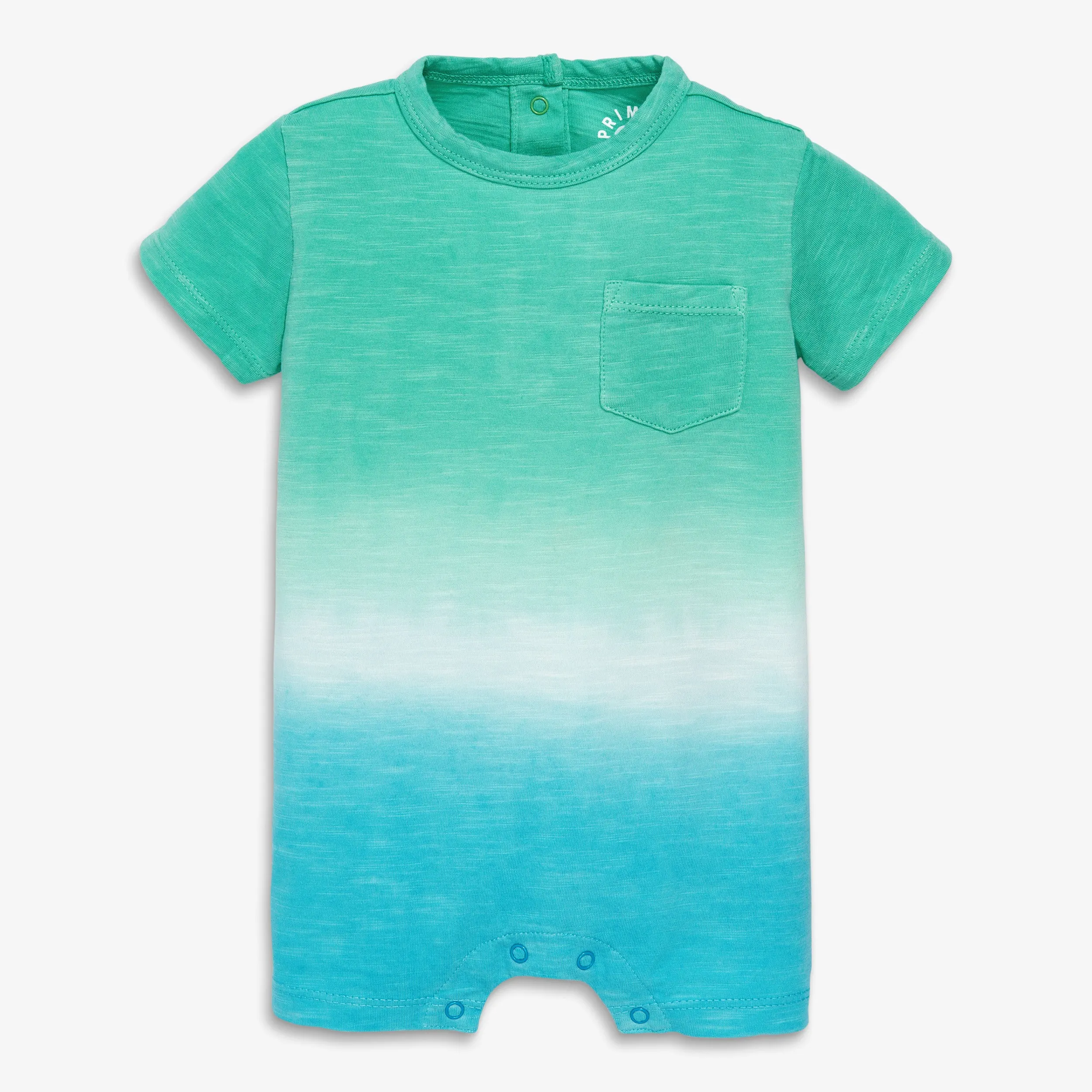 Baby pocket shortie in dip-dye