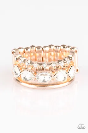 Backstage Sparkle - Rose Gold Ring