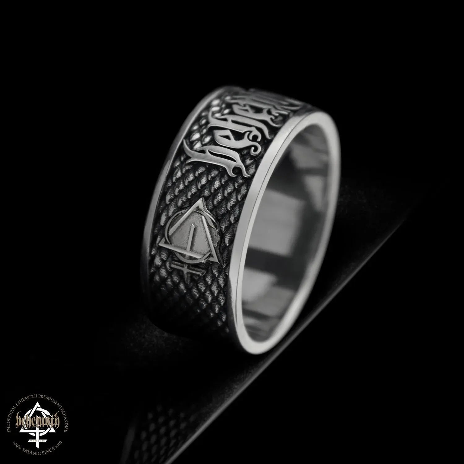 Behemoth 'Contra' Sterling Silver Ring