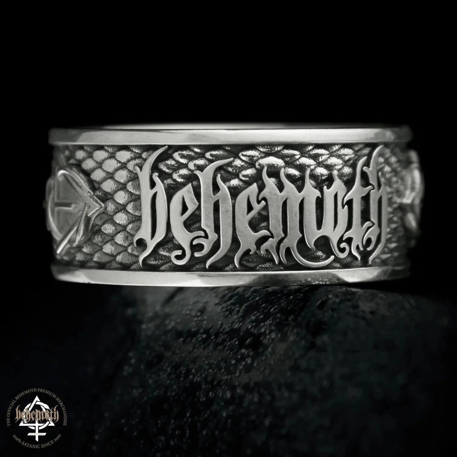 Behemoth 'Contra' Sterling Silver Ring