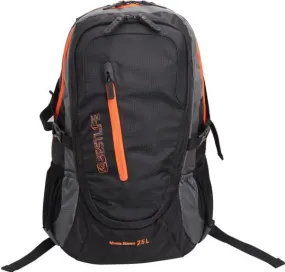 Bestlife Summit Travel Laptop Backpack with Raincover for 15,6" | Black/Orange