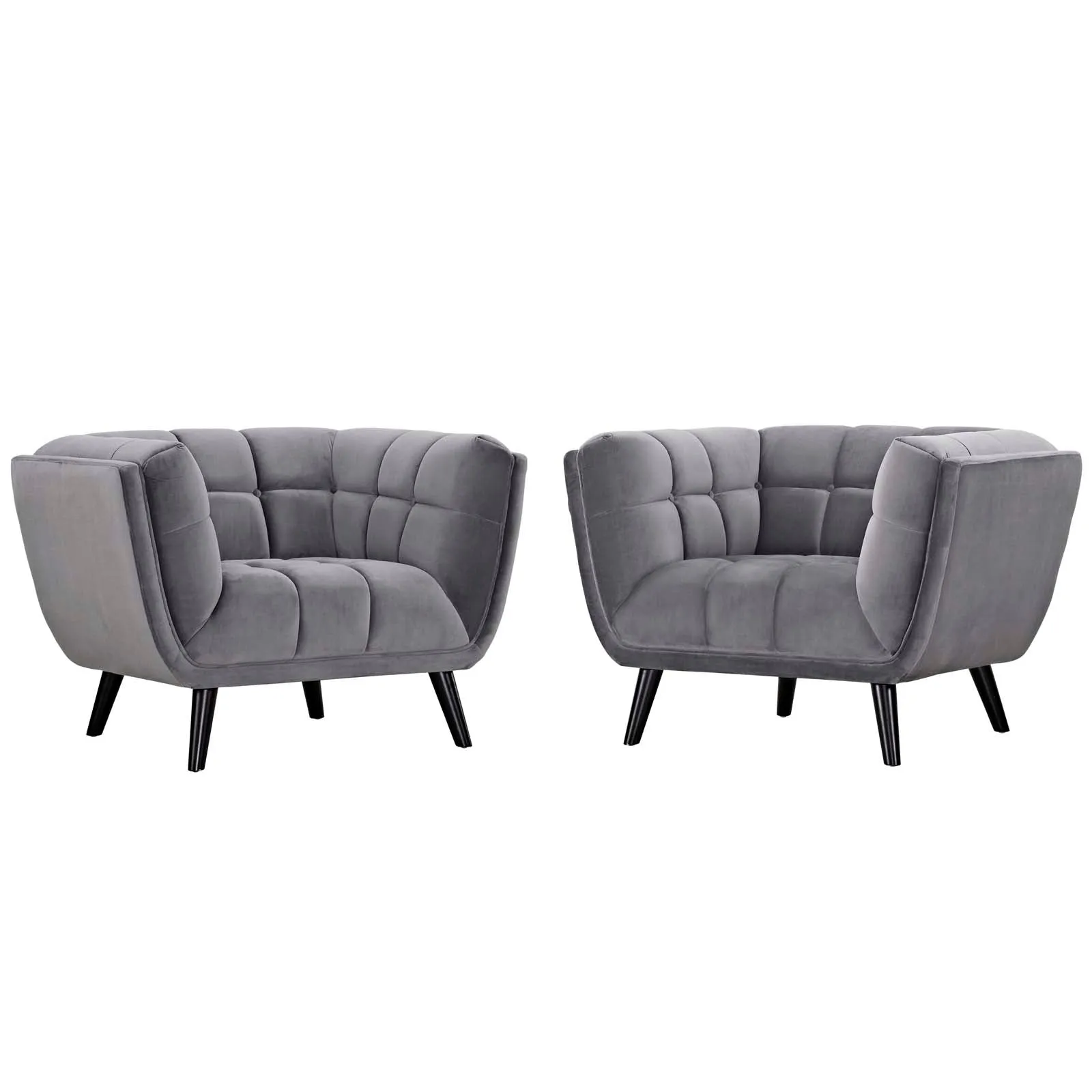 Bestow 2 Piece Performance Velvet Armchair Set