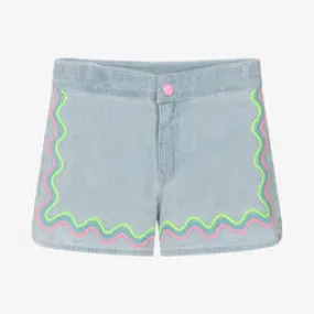 Billieblush Light Wash Denim Shorts