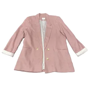 Blazer By Jules & Leopold In Dusty Pink, Size: L