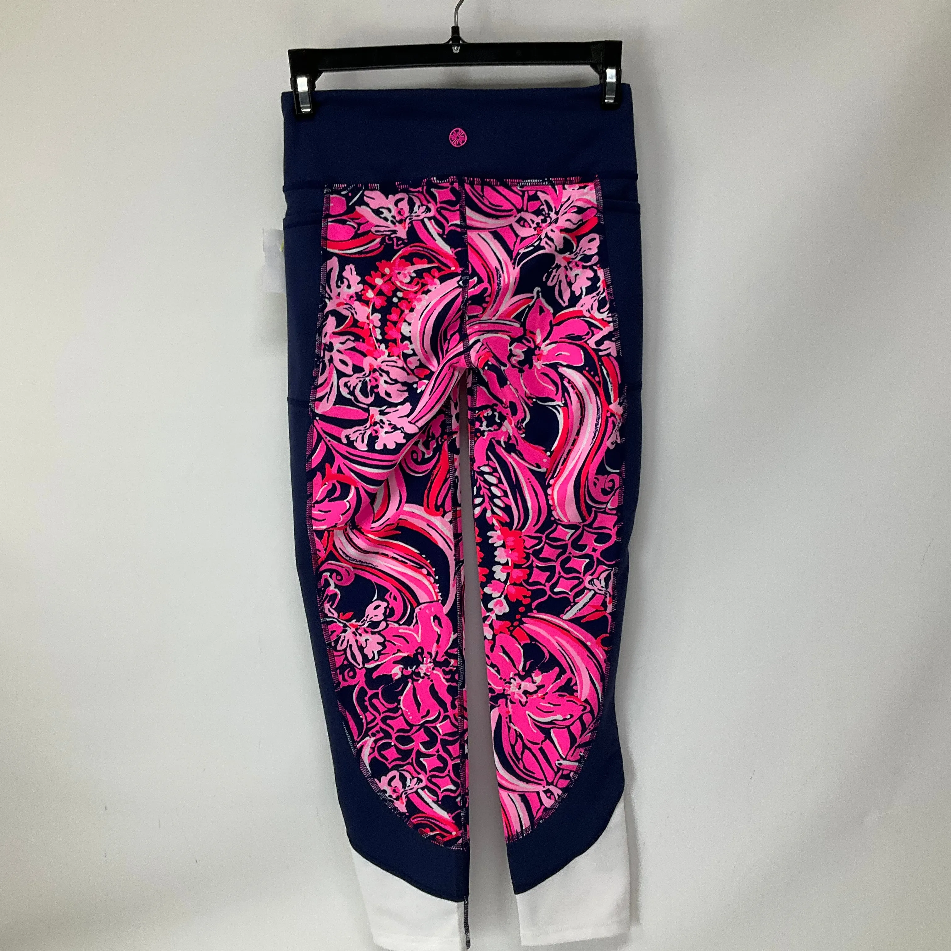 Blue & Pink Athletic Leggings Lilly Pulitzer, Size Xs