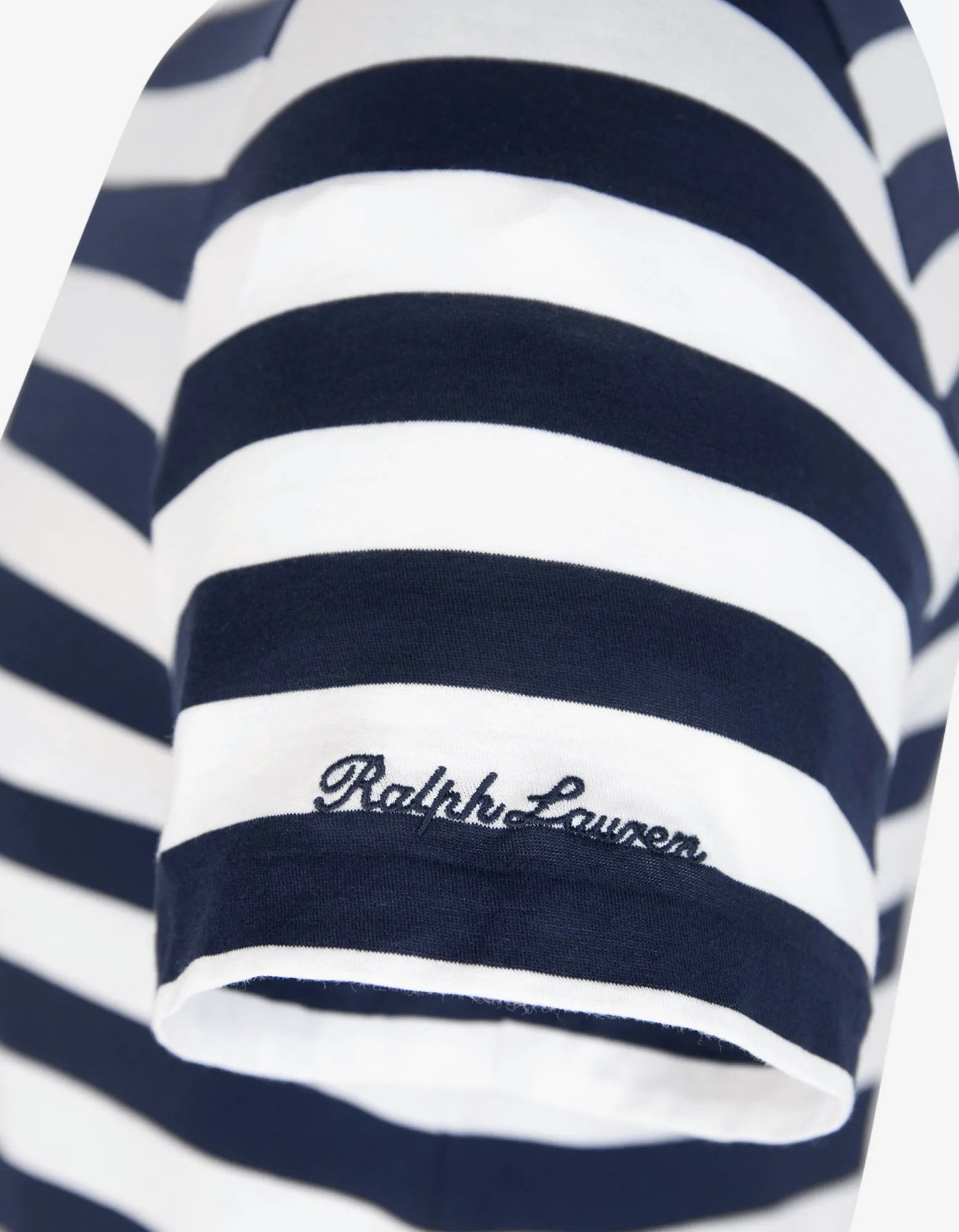 Blue & White Striped T-Shirt -