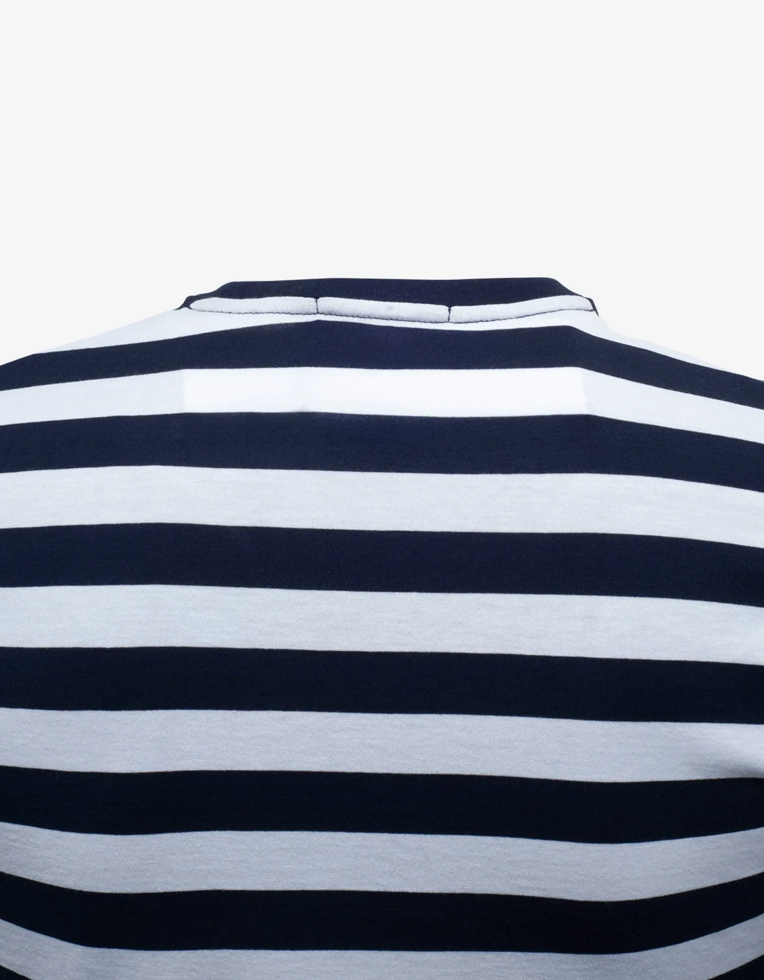 Blue & White Striped T-Shirt -