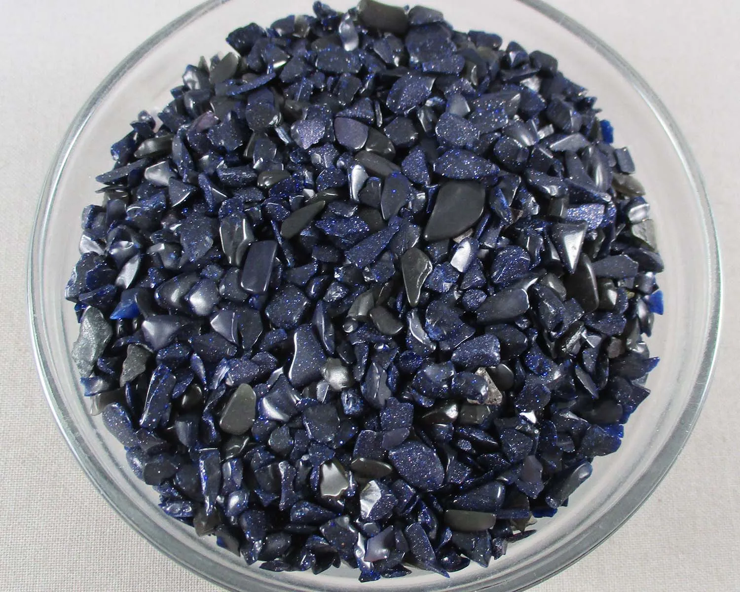 Blue Goldstone Chips (Undrilled) 100g (G078)