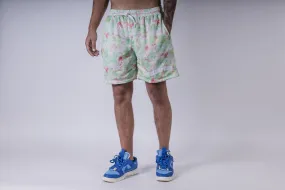 Blueprint Watercolor Logo Green Short