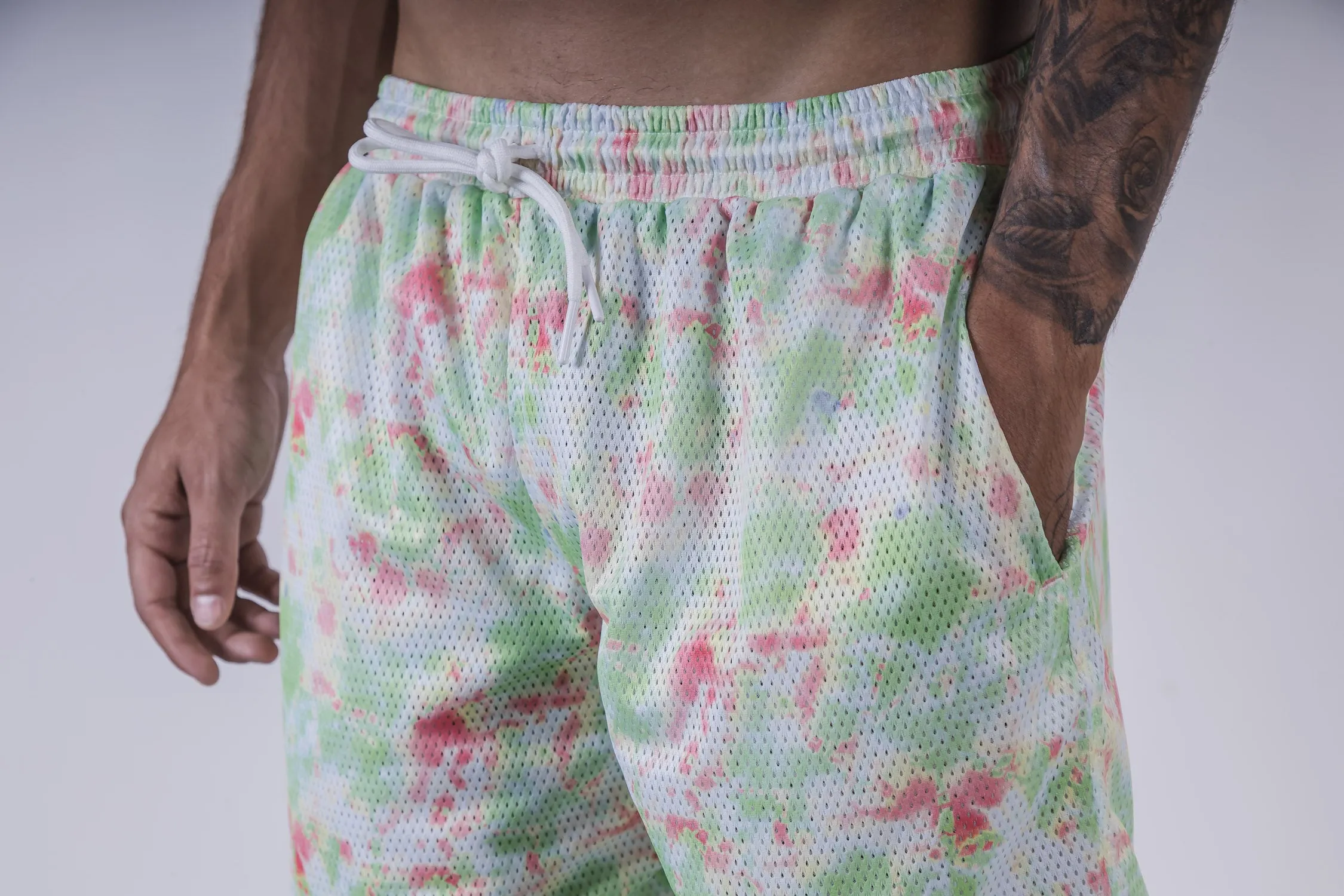 Blueprint Watercolor Logo Green Short