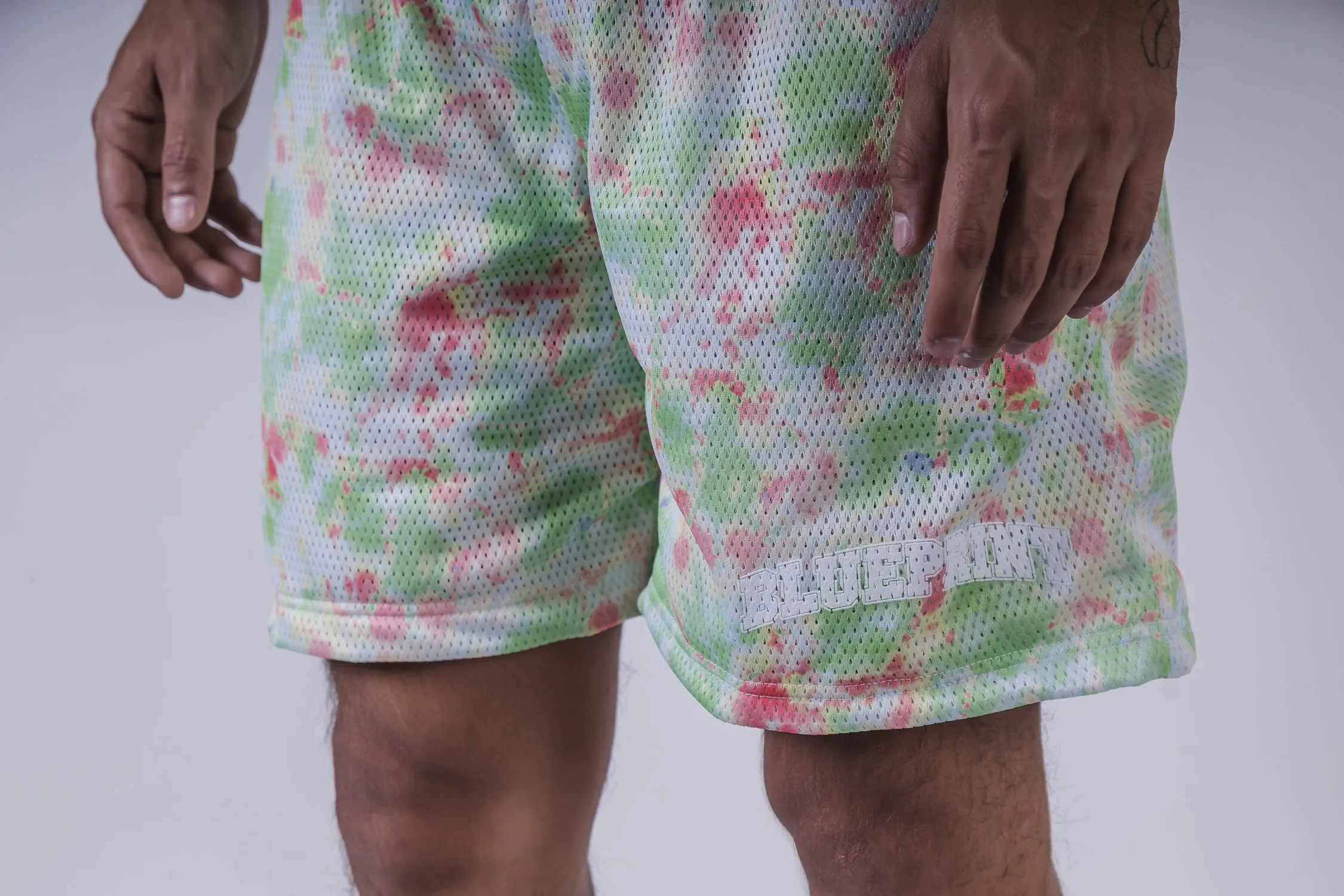 Blueprint Watercolor Logo Green Short