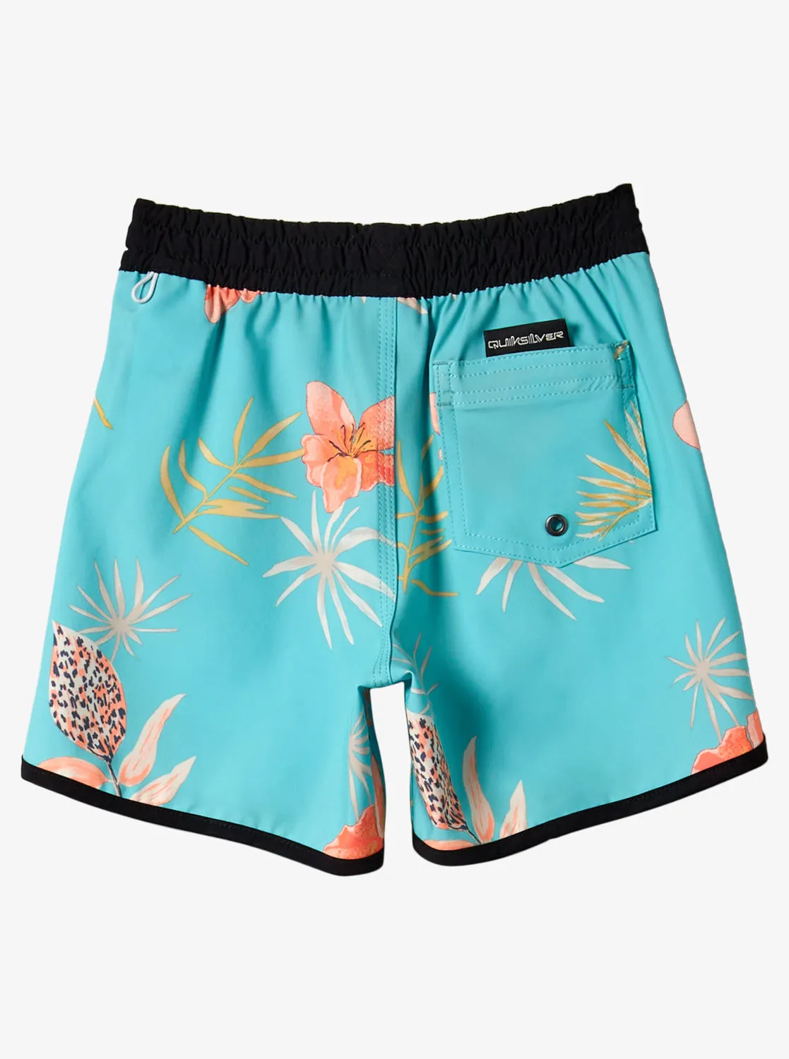 Boys 2-7 Surfsilk Scallop 13" Boardshorts - Blue Radiance