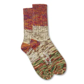 Burrows & Hare Marley Sock - Red