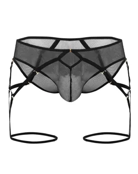 Candyman 99625 Mesh Garter Briefs