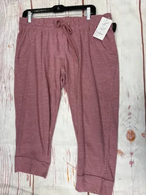 Capris By Clothes Mentor In Pink, Size: 1x