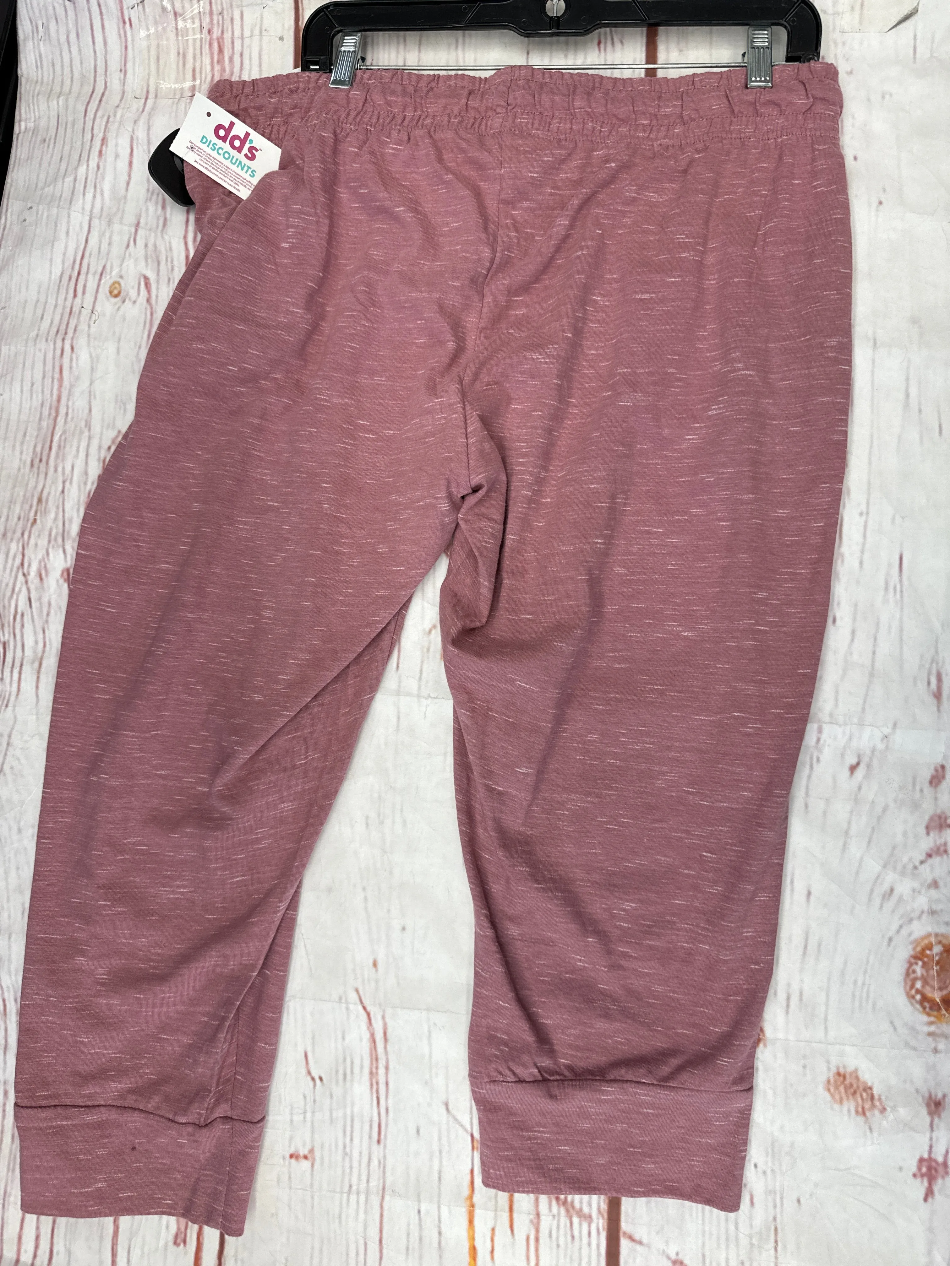 Capris By Clothes Mentor In Pink, Size: 1x