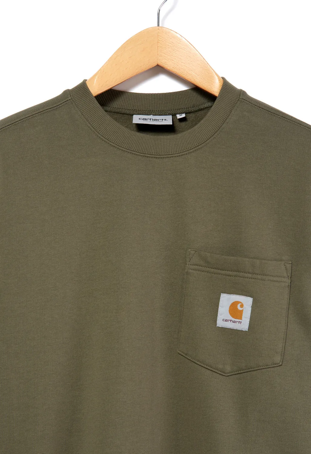 Carhartt WIP Men's Pocket Sweatshirt - Seaweed