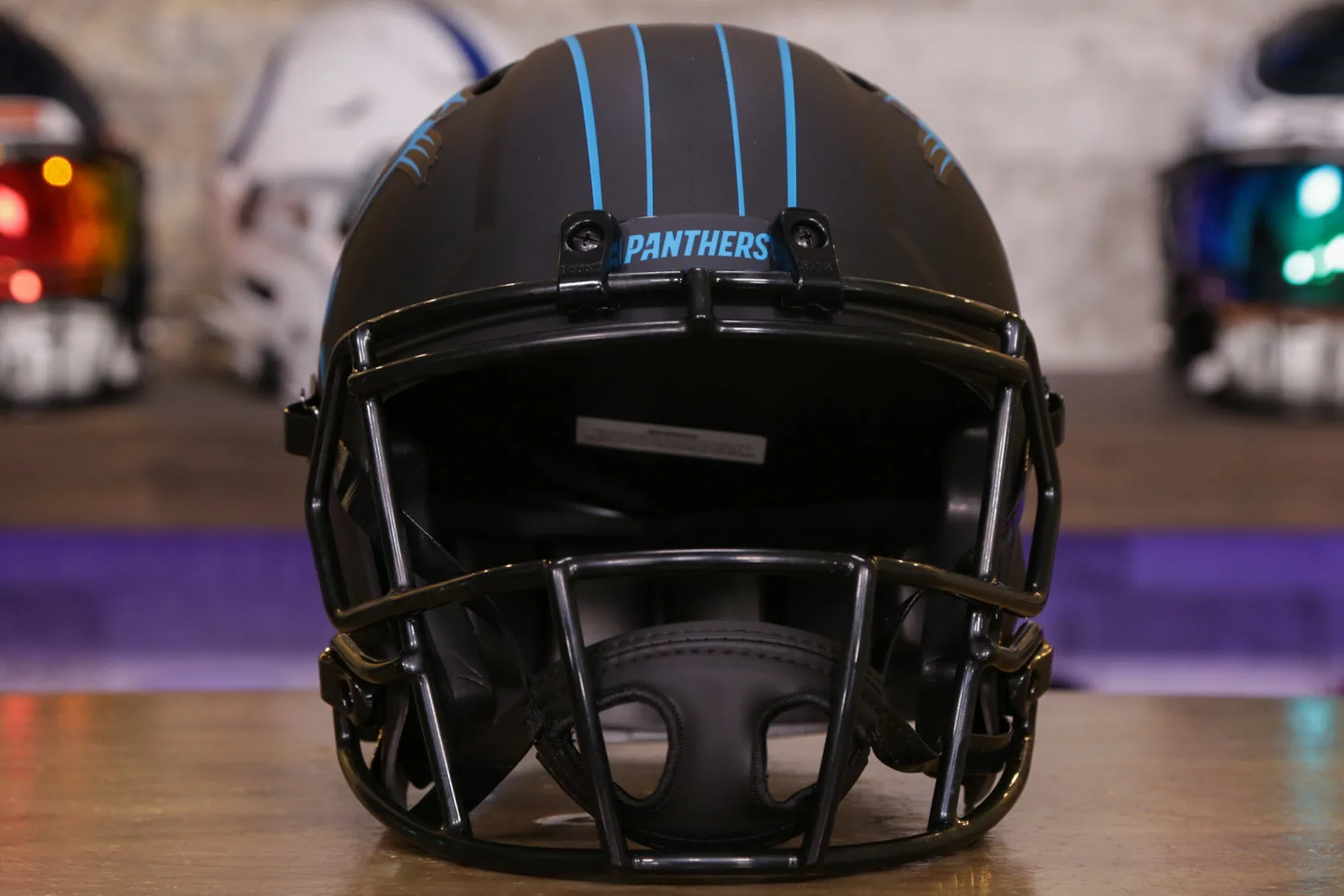 Carolina Panthers Riddell Speed Replica Helmet - Eclipse