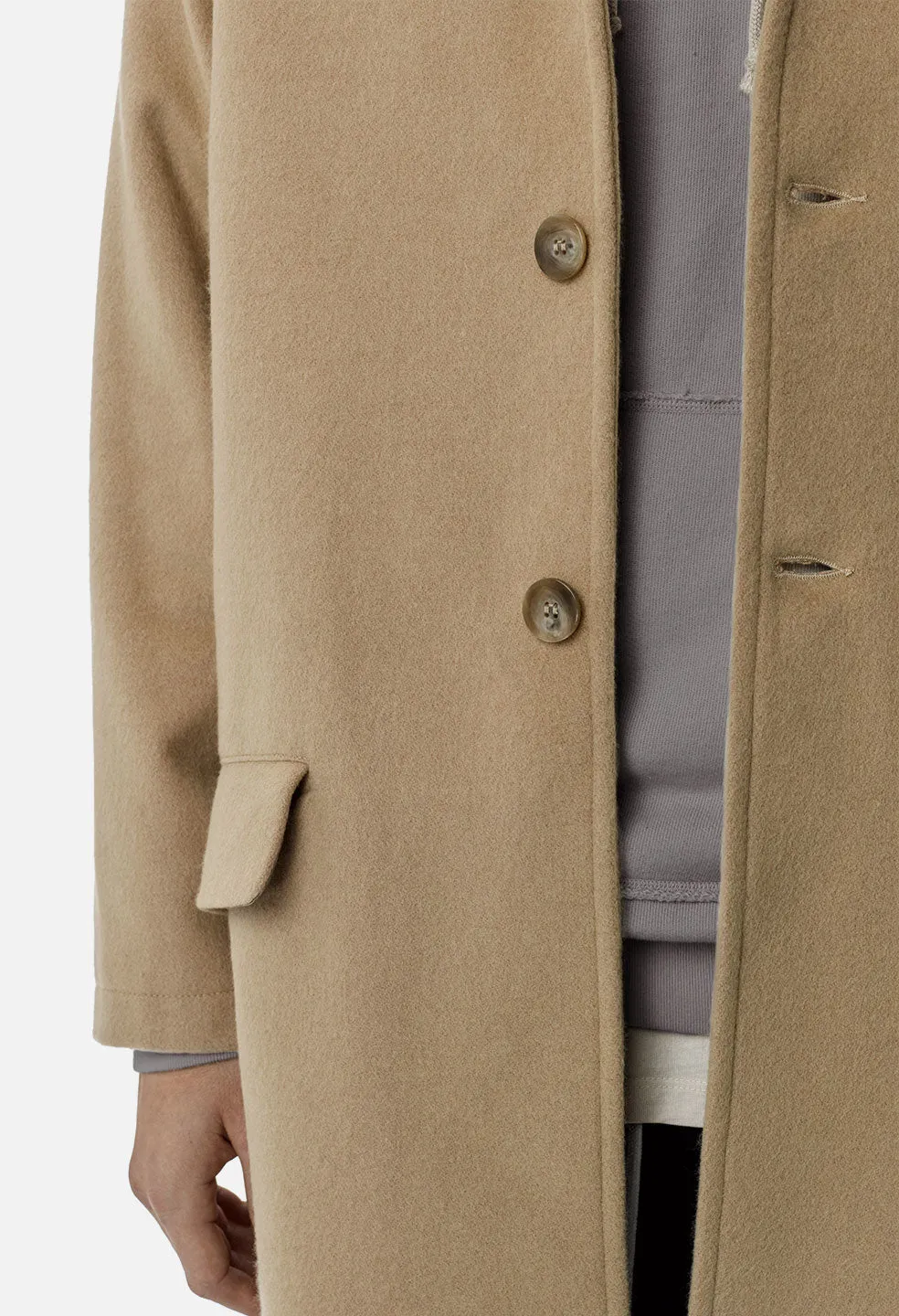 Cashmere Blend Topcoat / Camel