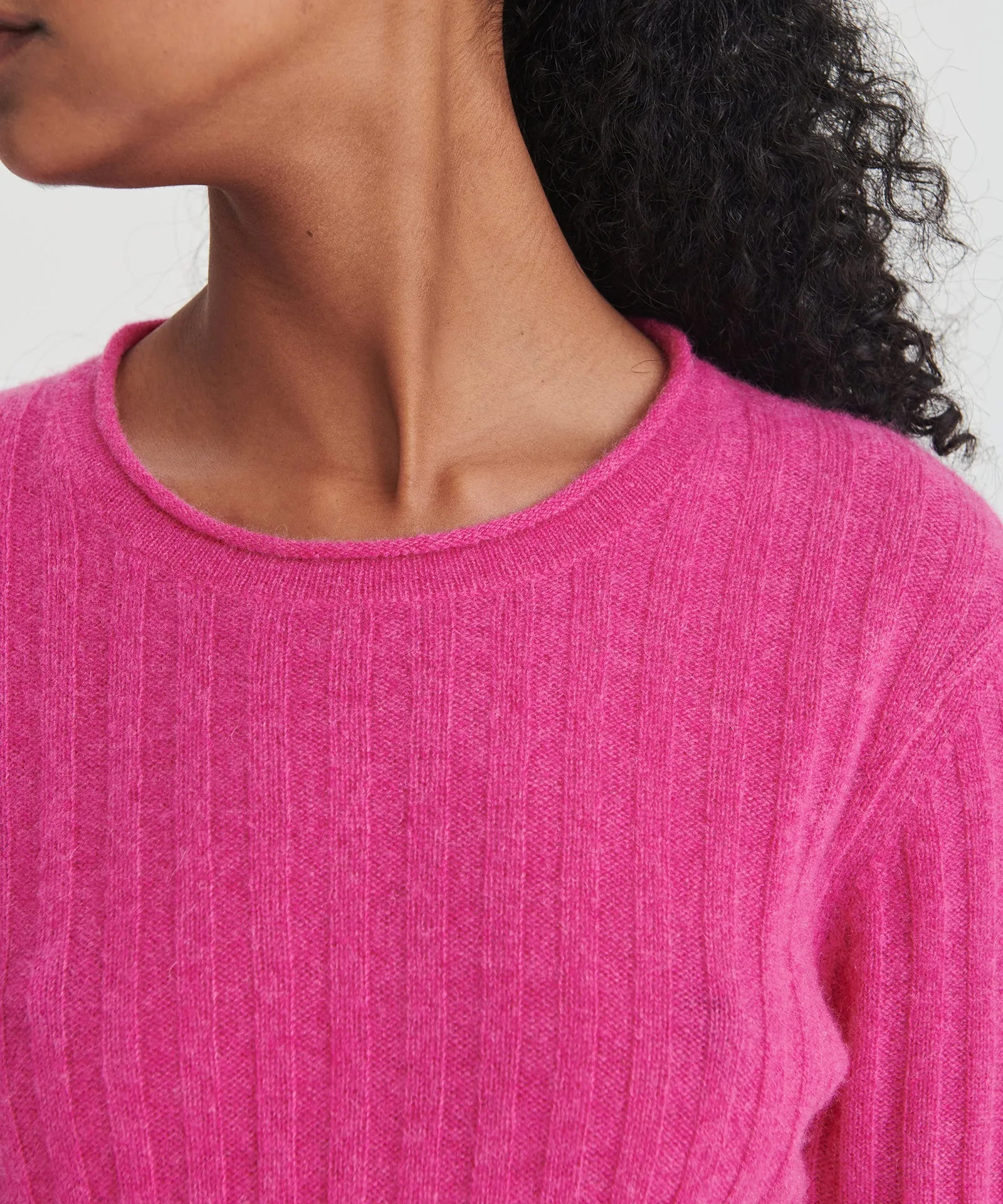 Cashmere Ribbed Sweater