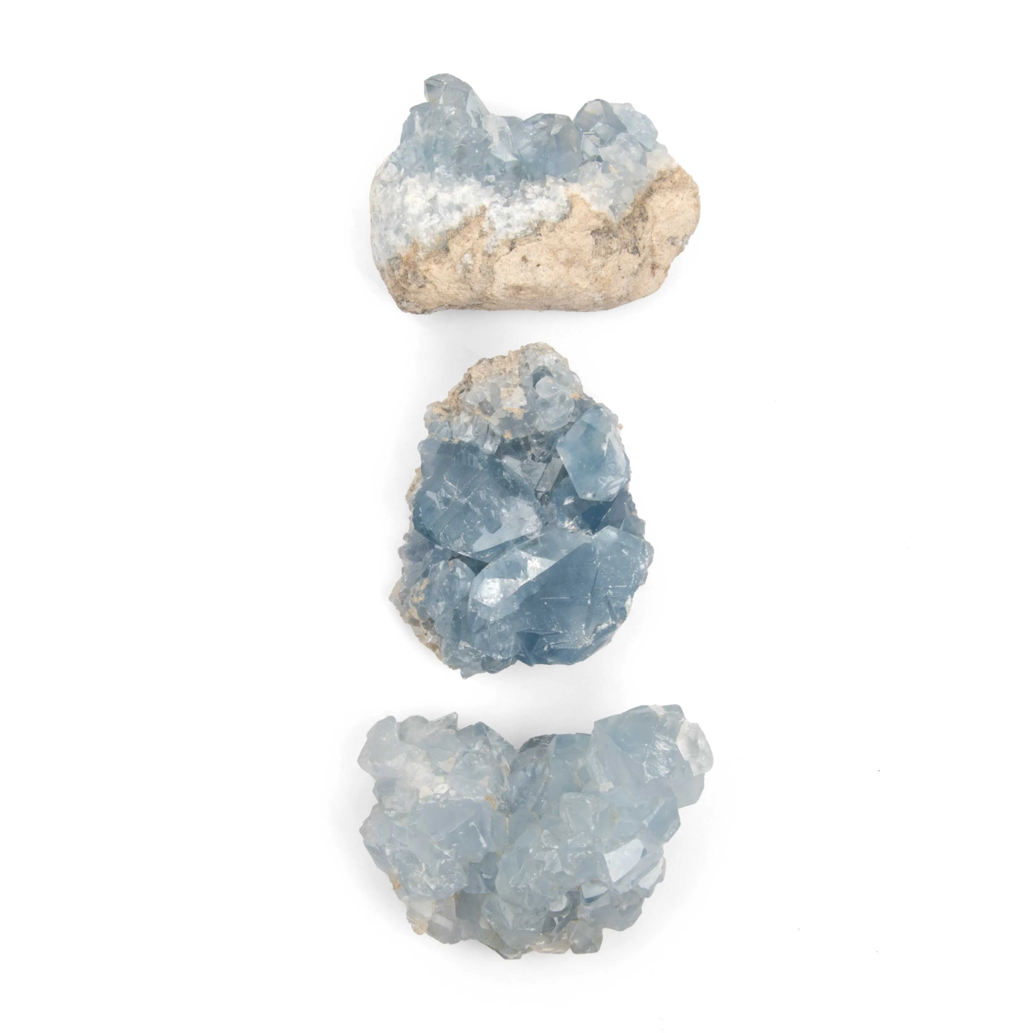 Celestite - Half-Geodes